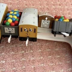 トーマス おもちゃ★ 貨車まとめ売り 表情付連結OK★状態良好の画像