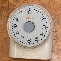 ナショナル ダイヤルタイマー 11時間形 コンセント直結式 ホワイト TE311 の画像