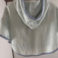 ジェラートピケ ポンチョの画像