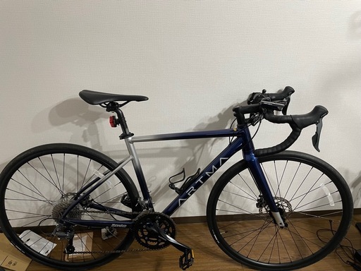 美品　ロードバイク　ARTMA 480mm 距離100km以下