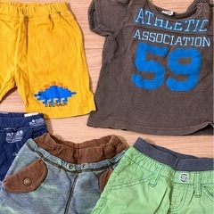 ベビー服 子供服 まとめ売り セット 男の子 Tシャツ 半袖 半ズボン 95の画像