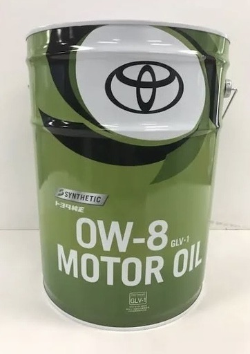 トヨタ純正オイル　0W-8 未開封