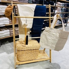 無印良品　洗濯物かけ　ハンガーラック　の画像