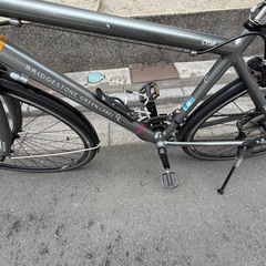 ブリヂストン BRIDGESTONE CYLVA 700C 外装16段変速 グレー　440㎝の画像