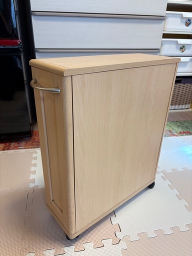 キャスター付き収納ワゴン (まな) 志村坂上の収納家具《カラーボックス