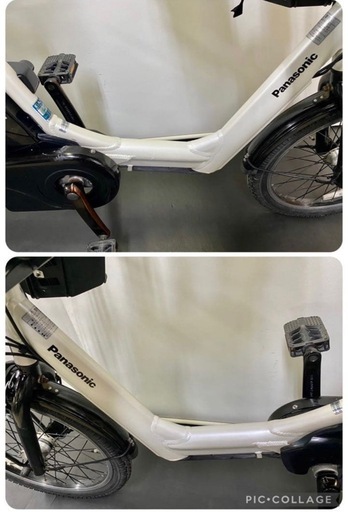 1年保証 送料無料 パナソニック　ギュットアニーズ　20インチ　白色　電動アシスト自転車 g223