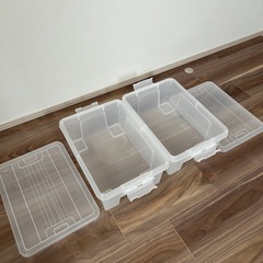 蓋付き スタッキング　収納ケース Stock Box ストックボックス 10L 2個セットの画像