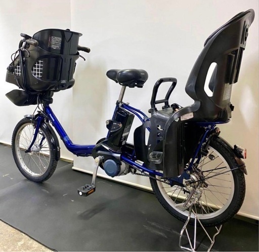 1年保証 送料無料 パナソニック　ギュットミニ　20インチ　紺色　電動アシスト自転車 g223
