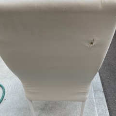 ホワイトカラーチェアの画像