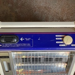 東芝　電気温風ストーブの画像