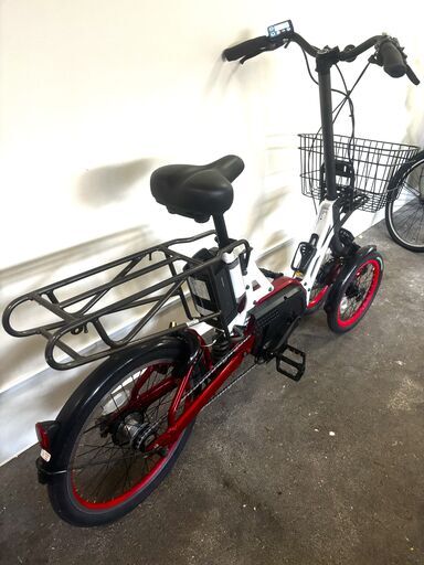 【整備済み】Toyota T-Trik 3輪中古電動自転車　バッテリー保証付（イーチャリティ那覇店）背もたれ無