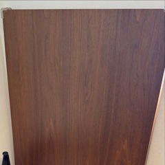 ダイニングテーブル　140×80 ウォールナット　アイアンの画像