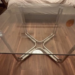 ガラステーブ【現地引き取り可能な方！】の画像