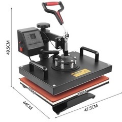 (ジャンク)　Tシャツ プリンター 熱転写プレス本体 DIY熱印刷機の画像