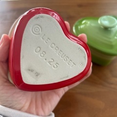 ル・クルーゼハート型器 (おゆみ) 北長瀬の食器《その他》の中古