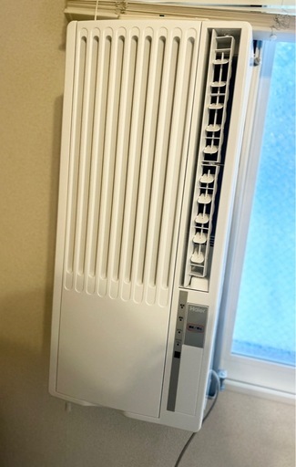 Haier 2021年製ルームエアコン窓用エアコン (はりてぃー) 豊平公園の