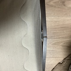 フラップ扉式フロアベッドセット　セミダブル　ダークブラウンの画像