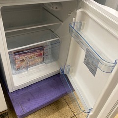 リユースマン倉敷、冷蔵庫95L、ホワイト、SAMKYO、GU90、2021年製の画像