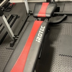 マルチポジションベンチ  IROTEC（アイロテック）中古の画像