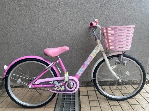 ブリヂストン 20インチ 子供自転車 エコパル ピンク 美車 引取限定