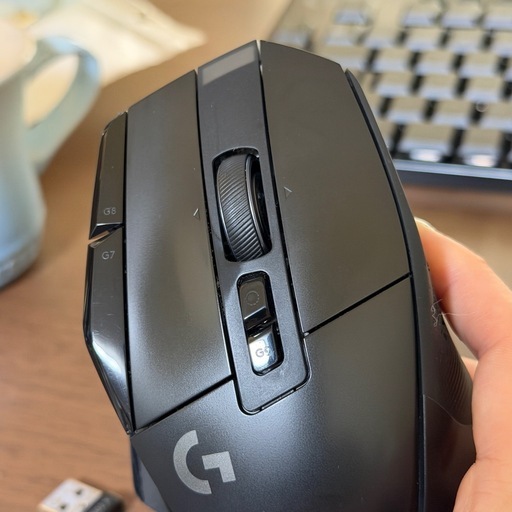 ロジクール G502 X LIGHTSPEEDワイヤレス ゲーミングマウス G502XWL-CRBK（ブラック）