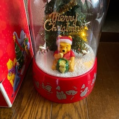 くまのプーさん光るクリスマスドームの画像