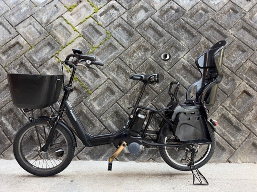 パナソニックのチャイルドシート付き電動自転車バッテリー12Ah (Telal