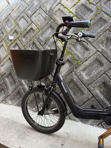パナソニックのチャイルドシート付き電動自転車バッテリー12Ah