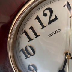 【CITIZEN】掛け時計　QUARTZの画像