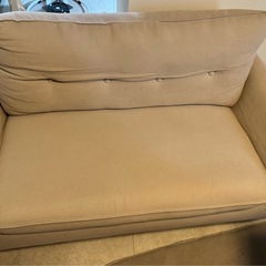 ニトリ製2人掛けソファの画像
