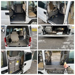 2月限定価格 車検有り 福祉車両 車椅子 電動昇降リフト 諸経費込 禁煙車スバル サンバー ディアス ワゴン オートローン各社可の画像