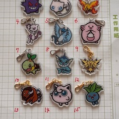 アクリルキーホルダーの画像