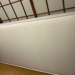 【無料】無印良品 超高密度ポケットコイルマットレス（シングル）　洗えるカバー付きの画像