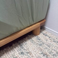 コアラマットレスシングルサイズ ベッドフレームの画像
