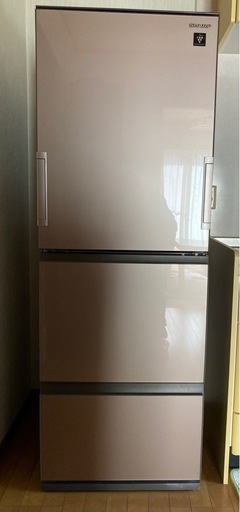 冷蔵庫シャープ2018年製356LSJ-GE36D-T2/27頃まで (もこ) 一宮の