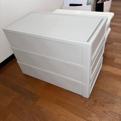 収納ボックス　奥行長めの画像