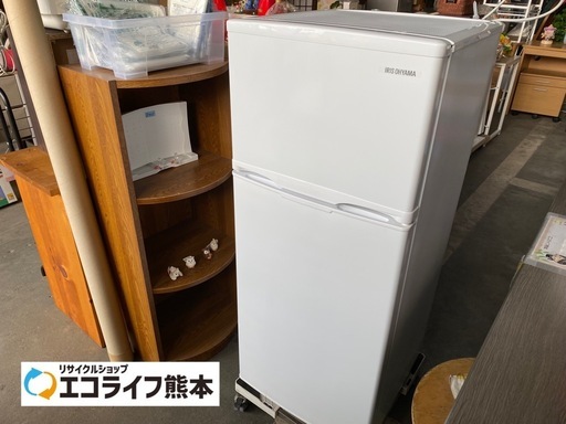 2021年製　アイリスオーヤマ　ノンフロン冷凍冷蔵庫　118L