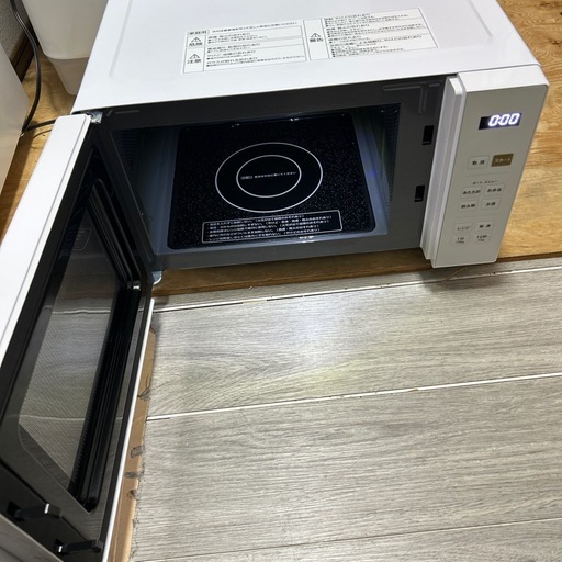 YAMAZEN PRW-F180 ホワイト　単機能電子レンジ　2021年製