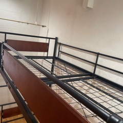 おしゃれシングルロフトベッドの画像