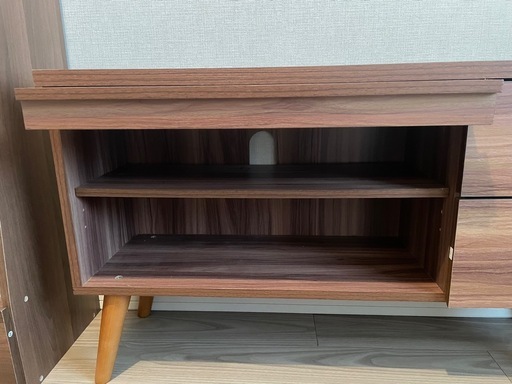 テレビ台100cm ダークブラウンニトリ (みか) 湘南町屋の収納家具