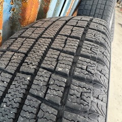 軽自動車　スタッドレスタイヤホイール付きの画像