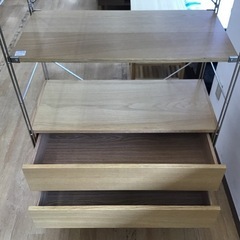 【トレファク神戸新長田店 買取/販売】取りに来られる方限定！無印良品のステンレスユニットシェルフのご紹介ですの画像