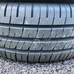 バリ溝　DUNLOP 205/60R16 25年製　夏タイヤの画像