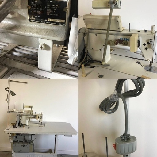 A-450.(U)□岐阜発　△JUKI/工業用ミシン/ジューキ△DDL-5570N△三相200V/塗装剥がれあり/動作確認/現状品　R6.7/28□1.2