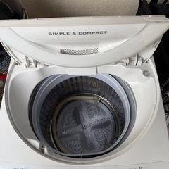美品‼️ SHARP 洗濯機 7kg‼️の画像