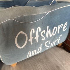 デニムソファの画像