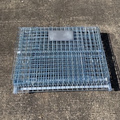 新品メッシュパレット中　鉄カゴ　パレティーナの画像