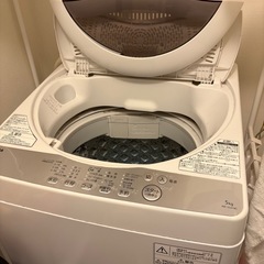 洗濯機(TOSHIBA)の画像