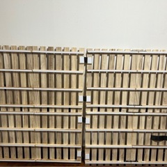 すのこベッド　セミダブルの画像