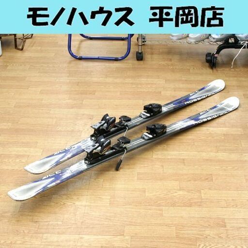 154cm ROSSIGNOL 大人用 カービングスキー act easy drive c ビンディング SALOMON 690 開放値2.5～9 ソール長268～348 札幌市 清田区 平岡